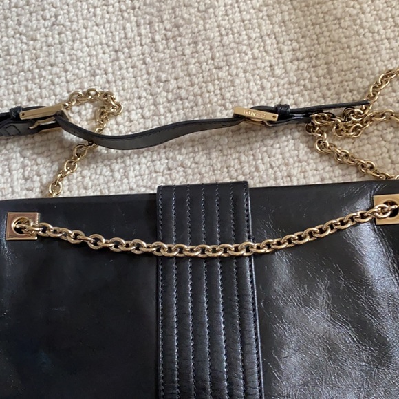 Black leather authentic Fendi bag - Picture 7 of 8